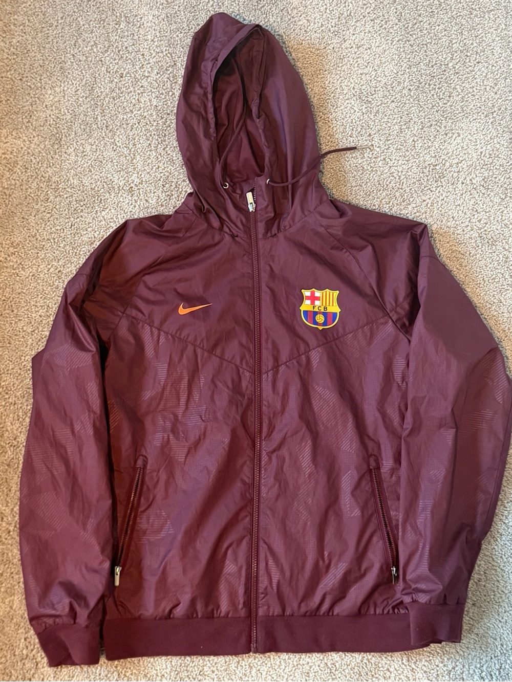 2017-18 FC Barcelona Nike Windrunner Jacket